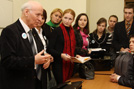 Беседа Ш.А. Амонашвили со студентами